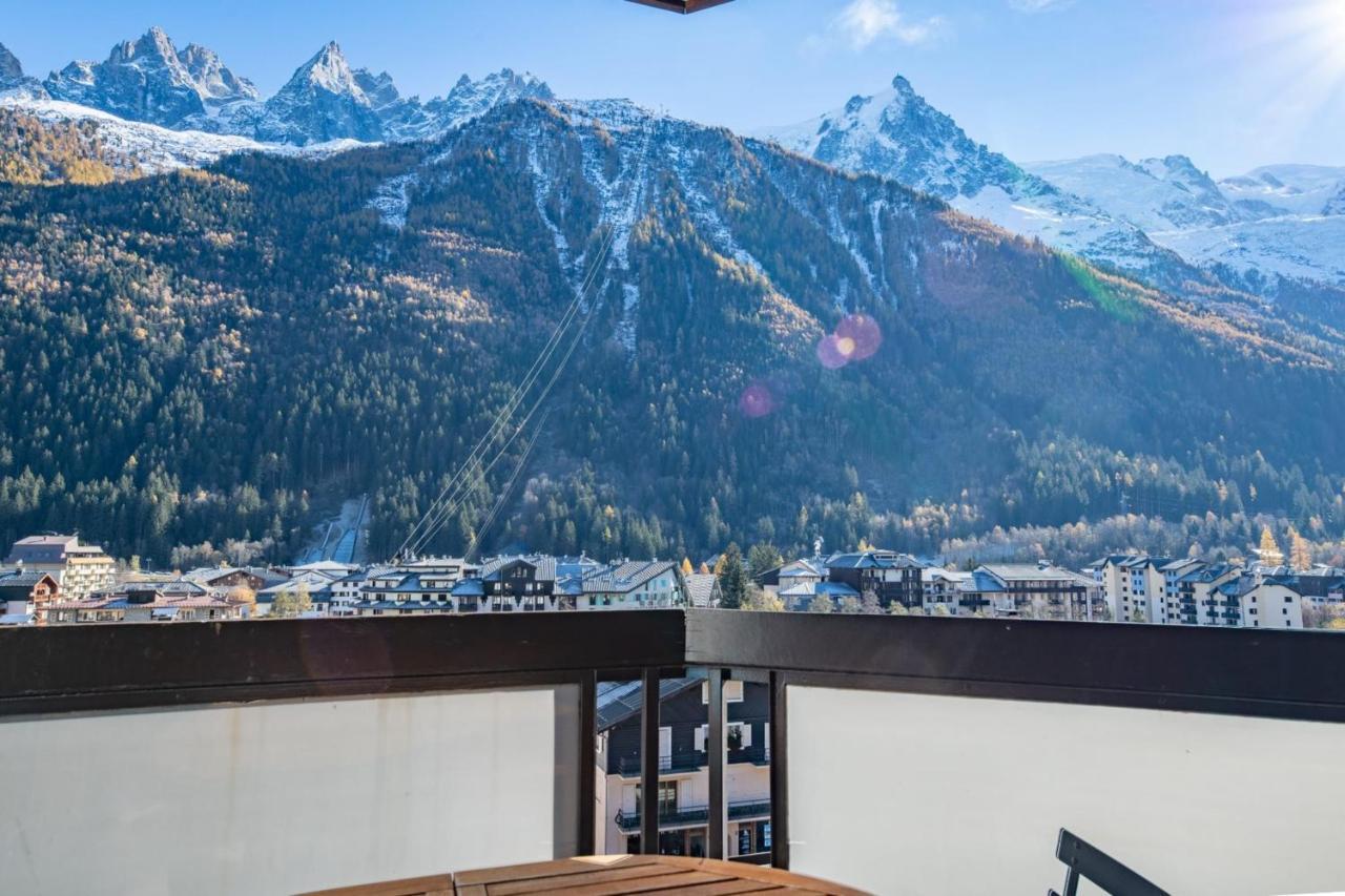 Charming Studio With Balcony And View In シャモニー エクステリア 写真