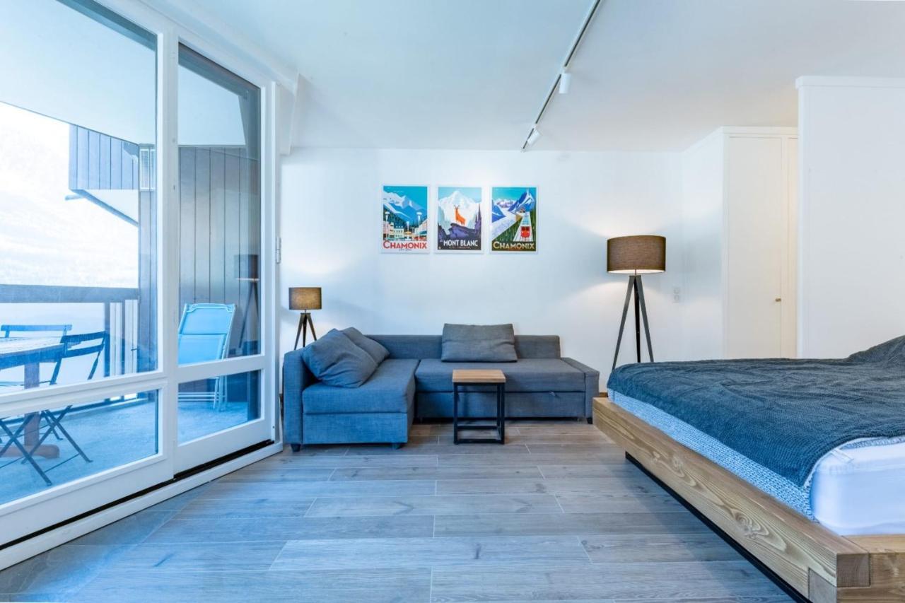 Charming Studio With Balcony And View In シャモニー エクステリア 写真